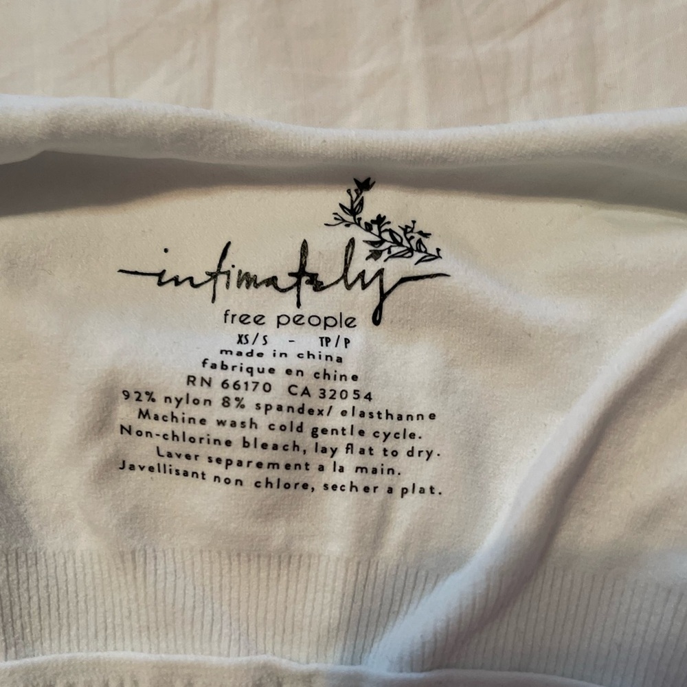 Free People Intimately White Bodysuit - Picture 5 of 5